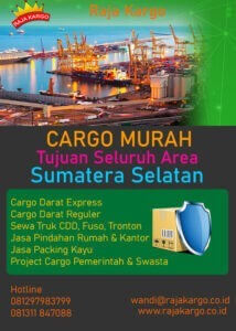 Cargo Murah Tujuan Prabumulih
