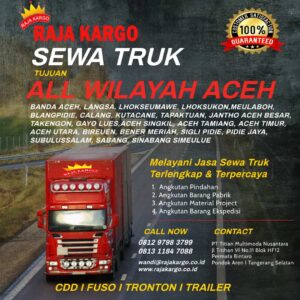 Sewa Truk dan Ekspedisi Murah Jakarta Tujuan Bener Meriah Sewa Truk dan Ekspedisi Murah Jakarta Tujuan Bener Meriah